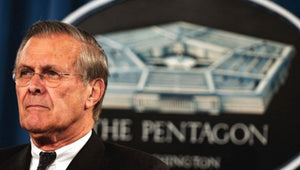 Former defense secretary, Donald Rumsfeld 