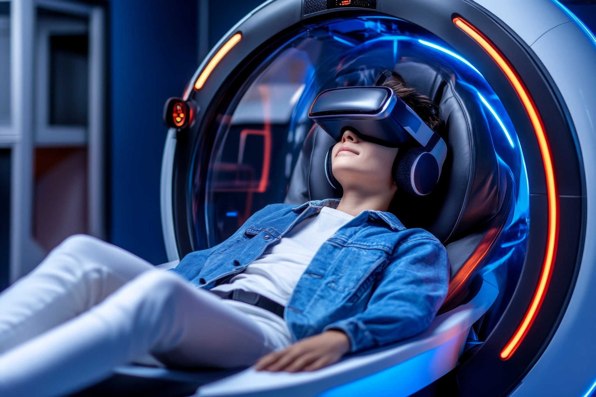 2. Virtual Reality (VR) Stress Relief Experiences