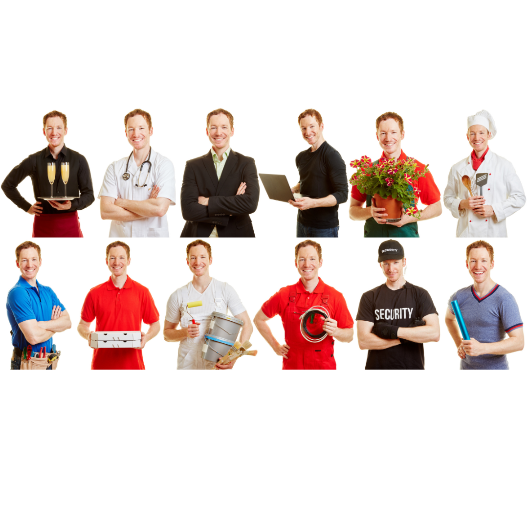 one person in many occupations