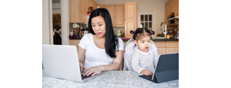 Parent and child on devices