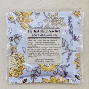 Herbal Sleep Sachet Infused with Essential Oils