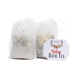 Bath Tea with custom label