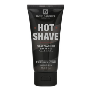 Duke Cannon Hot Shave Clear Warming Shave Gel