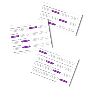 example of Online Profiler stress quizzes 