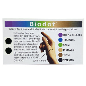 2 Dot Biodot Stress Cards - Product