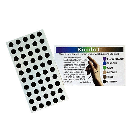 Biodots | Biodot Skin Thermometers | Biodot Stress Management Tools