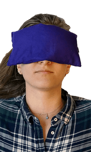 Eye Pillow Being Used