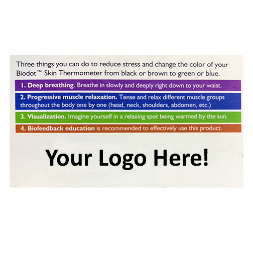 Biodot Sticker Biodot Stress Dots | Biodot Training for Stress | 2 Dot Biodot Cards